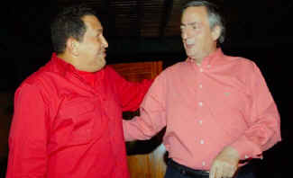 Hugo Chvez y Nstor Kirchner... Los otros.